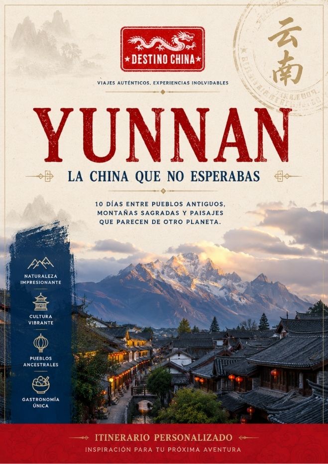 Portada de itinerarios a Yunna